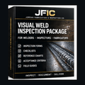 Visual Weld Inspection Package digital forms cover by Jordan Fabrication & Inspection Co.